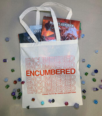 Encumbered Tote Bag