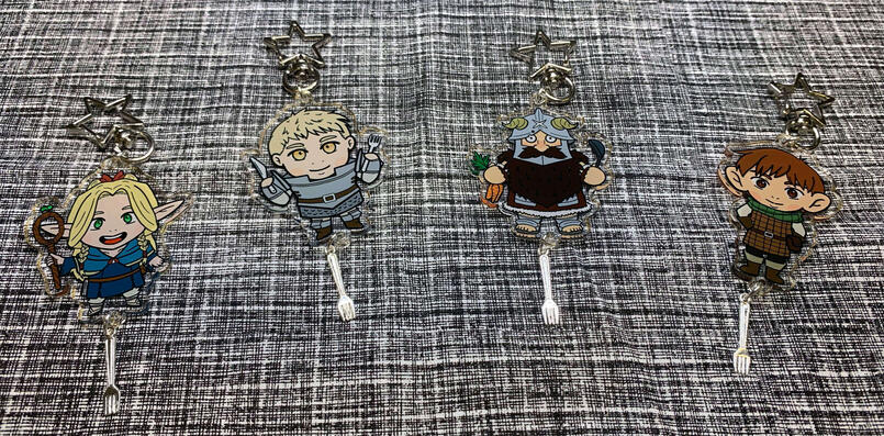 Dungeon Meshi Dangler Charms