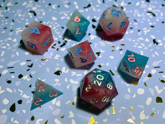 VTuber Inspired Dice (Fuwamoco)