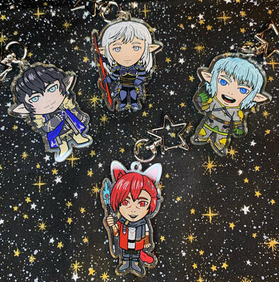 FFXIV Acrylic Charms