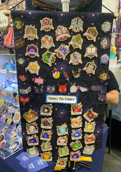 Sample Pin Banner